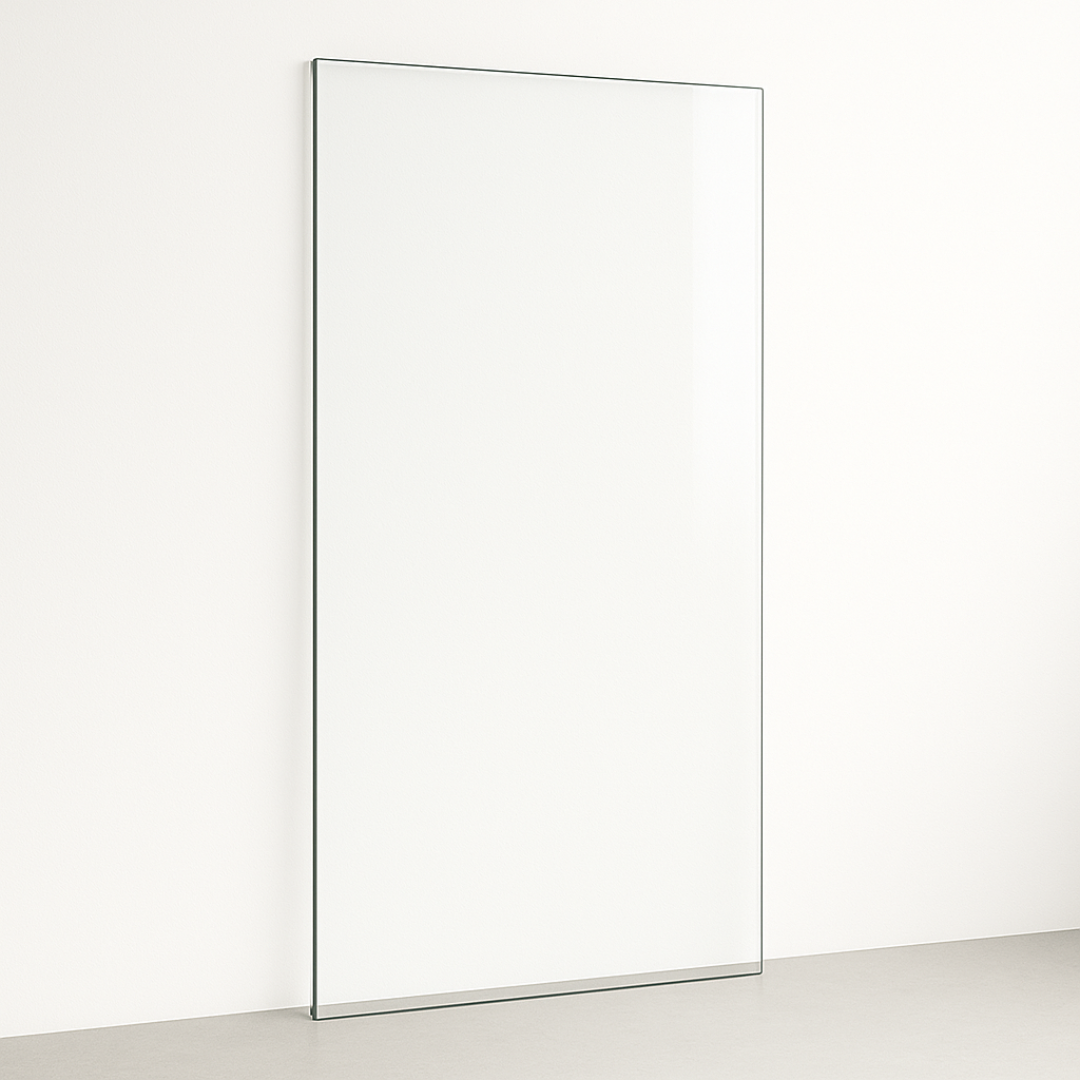 Douchewand 10 mm gehard glas – standaard afmetingen 2 douchewand 10 mm gehard glas