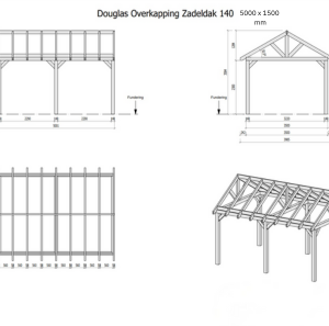Alternative view of Overkapping Zadeldak 140×140