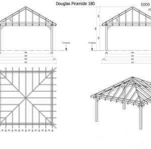 Alternative view of Overkapping Piramide 180x180