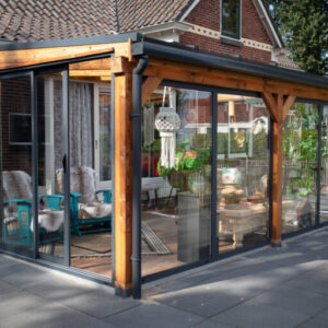 Alternative view of Veranda Deluxe Muuraanbouw 140x140