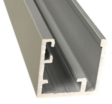 Glasprofiel glazen wand – Vast U-profiel 25×25 mm zonder kliklat 3 Glasprofiel glazen wand – Vast U-profiel 25×25 mm zonder kliklat