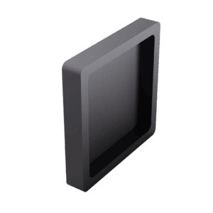 Vierkante plakgreep glazen schuifdeur – zelfklevende greep 65×65 mm