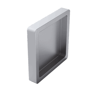 Vierkante plakgreep glazen schuifdeur – zelfklevende greep 65×65 mm