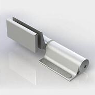 1x Biloba SOL + 1x Biloba hydraulisch (min-max deurbreedte 800-1000 mm)