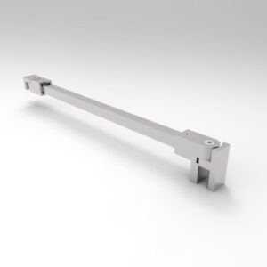 Stabilisatiestang set wand/glas Square 12 x 12 mm – 1200 mm
