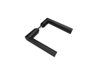 Deurkrukken L-vorm met afgeplatte klink