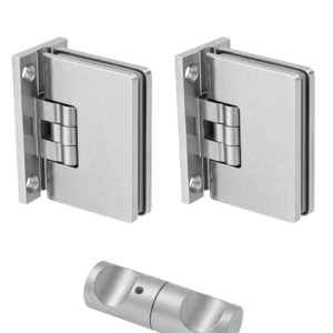 Alternative view of Beslagset compleet douchedeur - Wand/glas - Glasdikte: 6-8mm