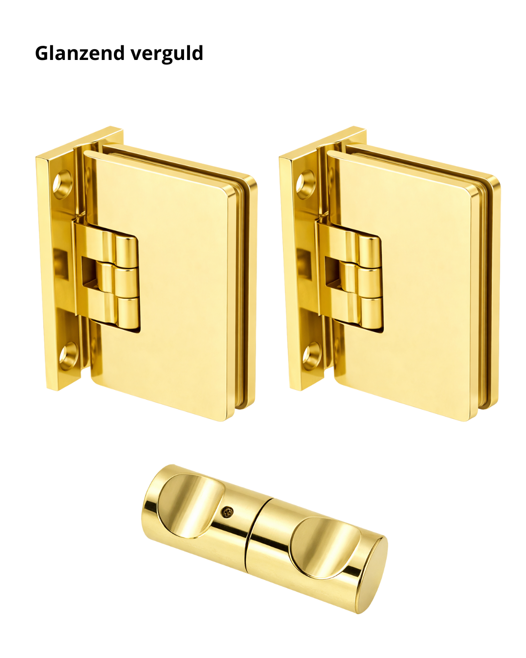 Beslagset compleet douchedeur - Wand/glas - Glasdikte: 6-8mm 4 Beslagset compleet douchedeur - Wand/glas - Glasdikte: 6-8mm - Afbeelding 3