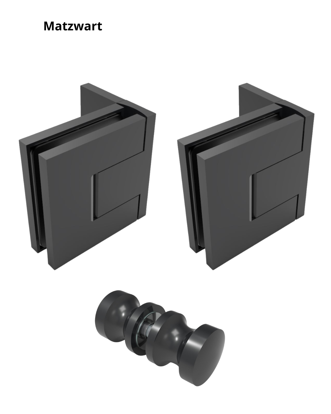 Bellagio beslagset douchedeur - Wand/glas - glasdikte 8-10 12 beslagset compleet douchedeur