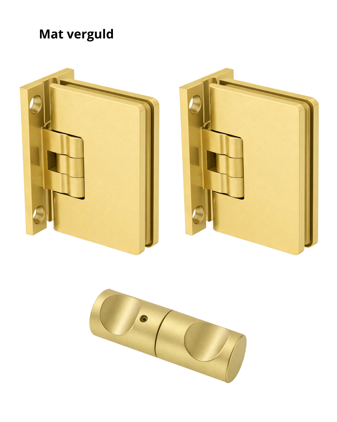 Beslagset compleet douchedeur - Wand/glas - Glasdikte: 6-8mm 5 Beslagset compleet douchedeur - Wand/glas - Glasdikte: 6-8mm - Afbeelding 4