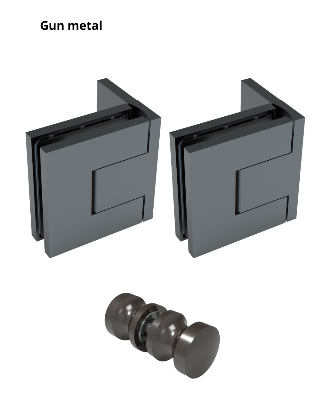 Bellagio beslagset douchedeur - Wand/glas - glasdikte 8-10 13 beslagset compleet douchedeur