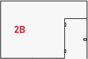 2B - Deur zijkant met bovenlicht