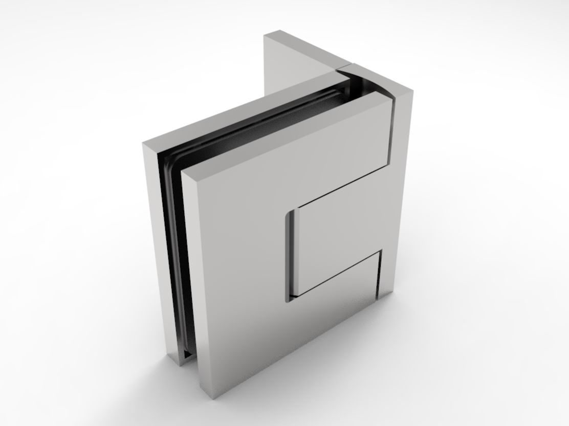 Bellagio beslagset douchedeur - Wand/glas - glasdikte 8-10 3 Bellagio beslagset douchedeur - Wand/glas - glasdikte 8-10 - Afbeelding 2