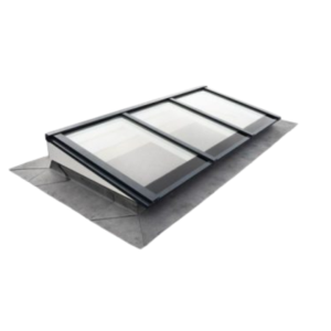 Lichtstraat lessenaar geïsoleerd compleet pakket – Houten onderbouw met HR++ veiligheidsglas