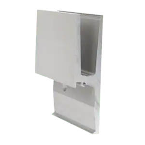 Glazen balustrade profiel 1,0 kN OnLevel TL-3011 – Alu / Zwart / RAL