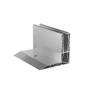 Glazen balustrade profiel 1,0 kN OnLevel TL-3120 – Alu / Zwart / RAL