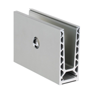 Glazen balustrade profiel 1,0 kN OnLevel TL-6021 – Alu / Zwart / RAL