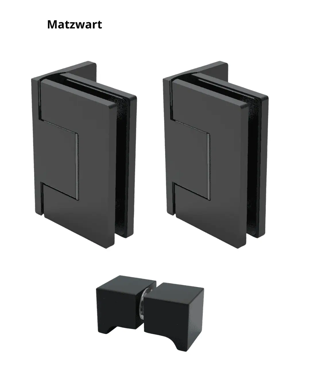 Oxford beslagset douchedeur - wand/glas - glasdikte 8-10mm 5 Oxford beslagset douchedeur - wand/glas - glasdikte 8-10mm - Afbeelding 3