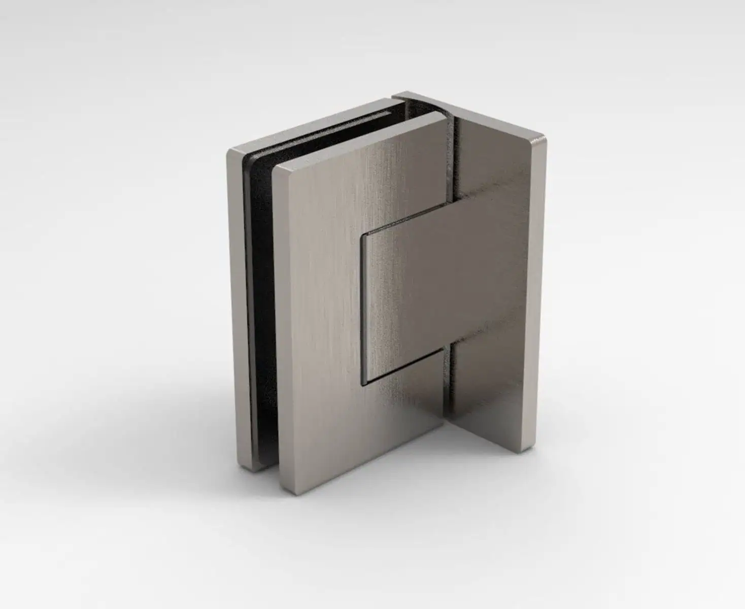 Oxford beslagset douchedeur - wand/glas - glasdikte 8-10mm 6 Oxford beslagset douchedeur - wand/glas - glasdikte 8-10mm - Afbeelding 4