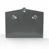 Eindschotjeset zadeldakprofiel - SET VAN 2 STUKS - inclusief rvs schroeven 1 Eindschotjeset zadeldakprofiel - SET VAN 2 STUKS - inclusief rvs schroeven - RAL 7016 (antraciet)
